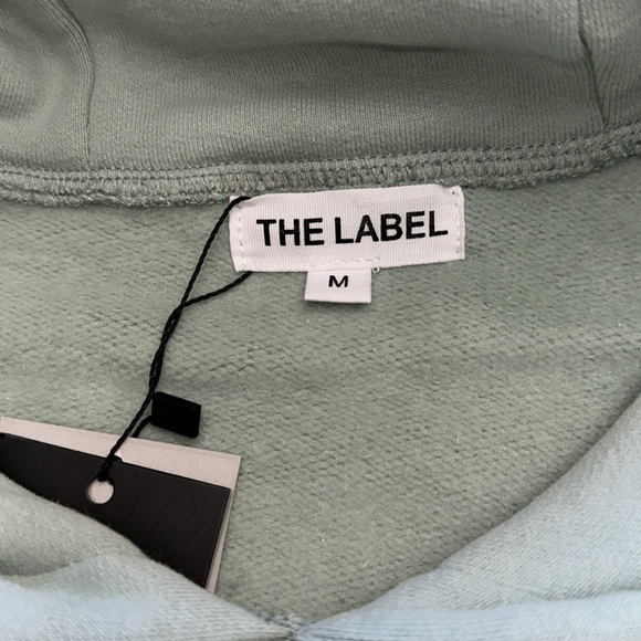 Ladies Brushed Terry Hoodie by The Label - Picture 6 of 6